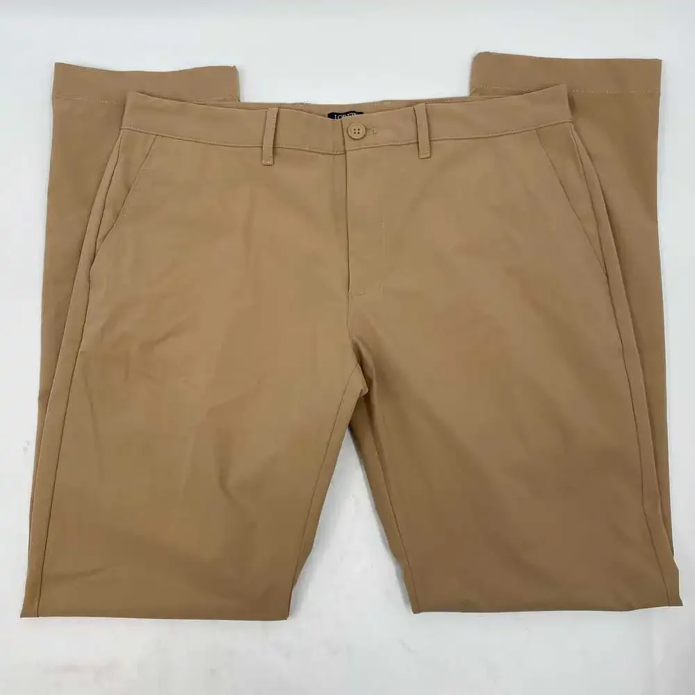 J. Crew Tan Slim Fit Khakis | Men’s Regular 33 Polyester